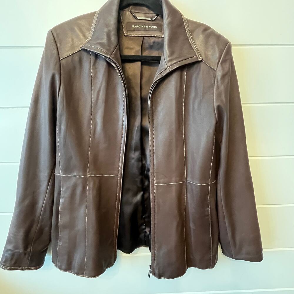 Marc New York Leather Jacket